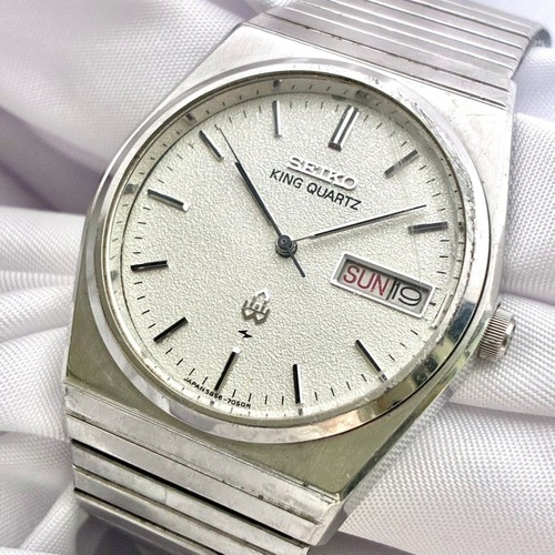 Seiko king quartz 5856 7040 - seiko,