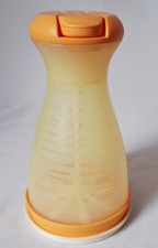 TUPPERWARE, Puder-Fee, Puderzucker-Mühle + Streuer, orange,