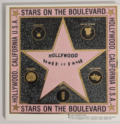Vintage hollywood walk - vintage, fame