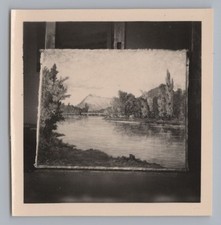 Painting on Easel Painter