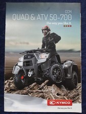 KYMCO Quad ATV Scooter Prospekt 2013 MXU Maxxer UXV People Super 8 Agility