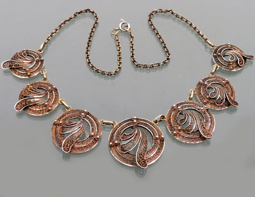 Filigrane silber kette - kette, °