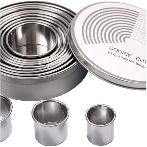 Edelstahl ausstechformen ringe - edelstahl,