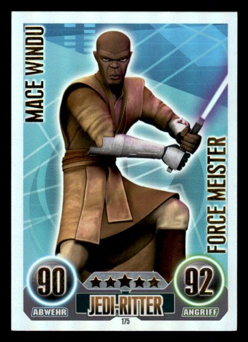 Mace windu force attax star - force,