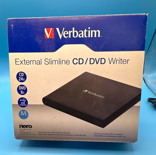 Verbatim slimline usb powered - slimline, usb-powered