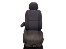 Sitz vorne links Stoff Schwarz