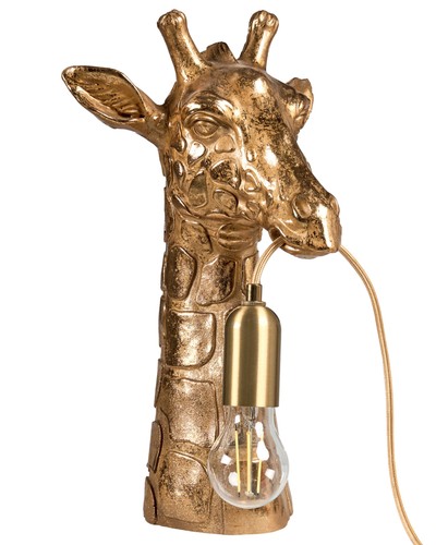 Tischlampe kunstharz gold - tischlampe,