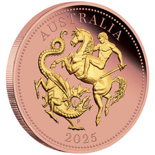 Goldmünze Five Sovereign
