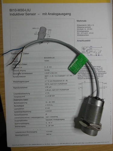 Induktiver sensor mit - induktiver, sensor-mit
