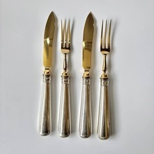 4-teiliges Set Silber 800