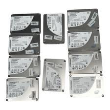 10x Intel SSDSA2M080G2HP 2,5 Zoll SATA SSD Konvolut für PC / Notebook