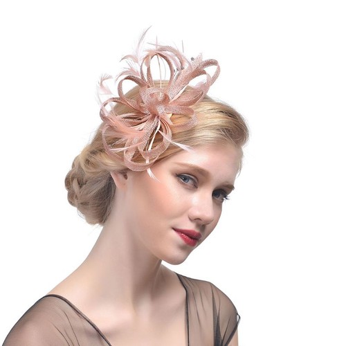 Wedding bridal fascinator hat - fascinator,