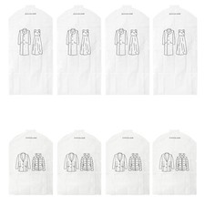 8x Kleidersack Kunststoff 2