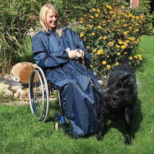 Regencape für rollstuhlfahrer - regencape,