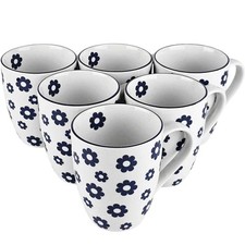 6 Cappuccino Tassen Set