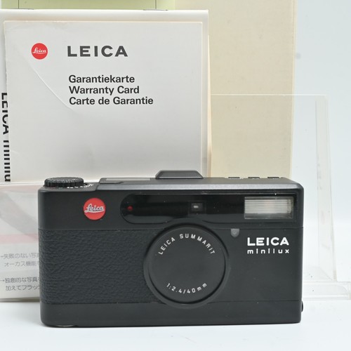 Leica minilux schwarz - minilux,