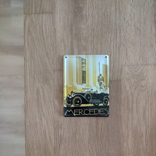 Blechschild mercedes benz - blechschild,