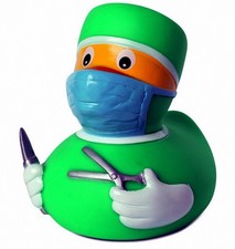 Chirurg Arzt-Ente - Berufsente - Badeente - Quietscheente