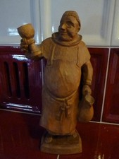 Holzfigur "Mönch" Kellermeister - alpenländische -Schnitzkunst - 33cm hoch - rar