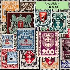 Danzig Briefmarken Porto
