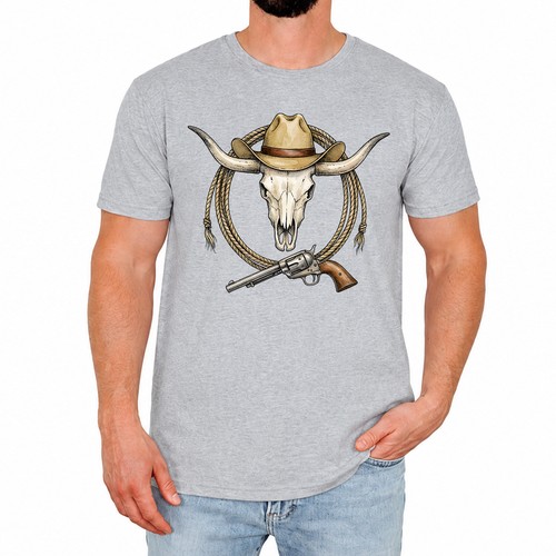 Cowboy totenkopf herren - cowboy,
