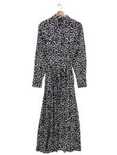 HALLHUBER Langarmkleid Damen Kleid Gr. DE 38 schwarz-weiß Casual-Look