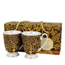 2 Henkelbecher Klimt