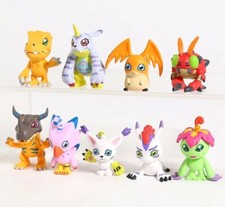 9-Teiliges Digimon Figuren Set