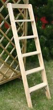 Anlegeleiter 5-8 Stufen Holz Deko Holzleiter Hochbettleiter Stufenleiter