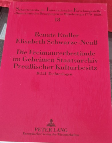 Buch die freimaurerbestände - buch,