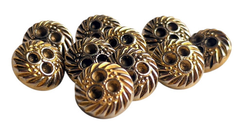 Vintage set goldfarbene - set, 10