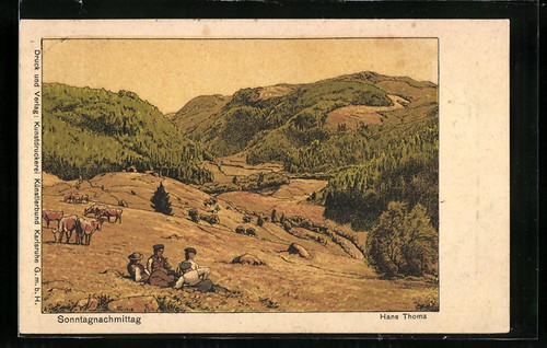 Künstler hans thoma - hans,