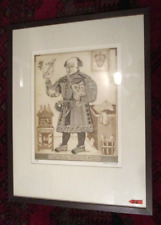 Simon Dittrich Farbradierung : Paracelsus 1979, 68 x 53 cm Gesamtgröße limitiert