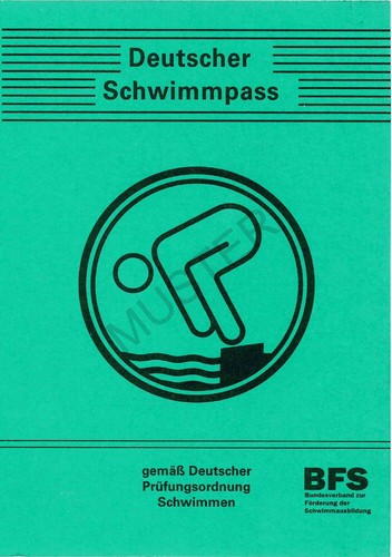 Schwimmpass deutscher - schwimmpass,