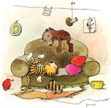 MITTAGSPAUSE - Janosch 48x58