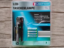 Taschenlampe schwarz cree led - schwarz,