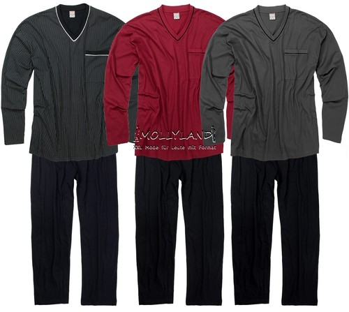 Schlafanzug herren - (lang),