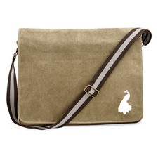 Umhängetasche Pfau Silhouette