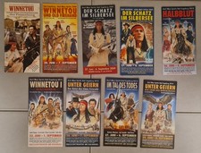 9x Flyer Karl May Spiele Bad