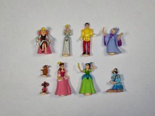 Polly Pocket ? alle 9 Figuren zu Disney Cinderella Wedding Castle Bluebird 1995