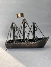 Schiff Skulptur Metall Maritim