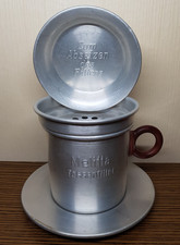 MELITTA | Tassenfilter | Kaffeefilter | Aluminium | mit Absatzteller | VINTAGE