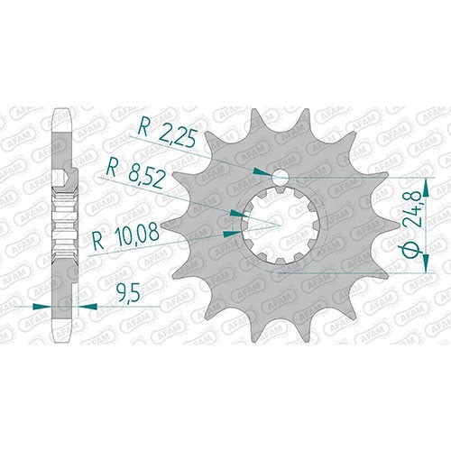 Stahl ritzel für - stahl, 80