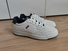 LEVIS Kingdom Sneaker White Blue Navy Gr. 38 neu