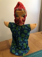 Handpuppe hexe werkstatt lotte - handpuppe,