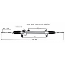Mechanisches Lenkgetriebe