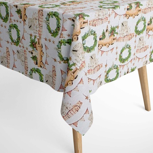 Baumwolltischdecke weihnachten - baumwolltischdecke,