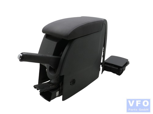 Armlehne vorne schwarz stoff - vorne,