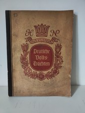 Altes Buch Deutsche Volkstrachten