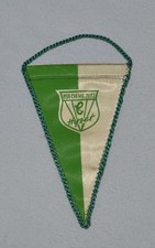 Wimpel / Fahne / Fanartikel vom BSG Chemie Zeitz, Logo, Grün / Weiß